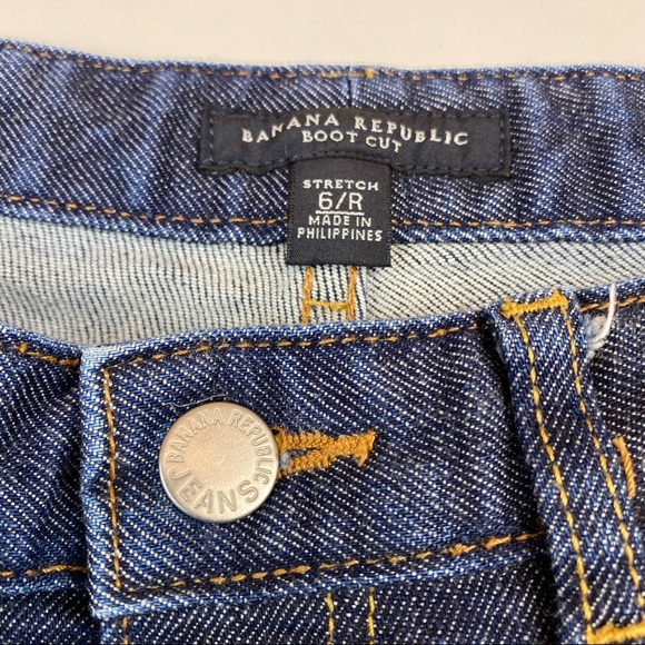 Banana Republic Bootcut Stretch Jeans Size 6R - Picture 7 of 12
